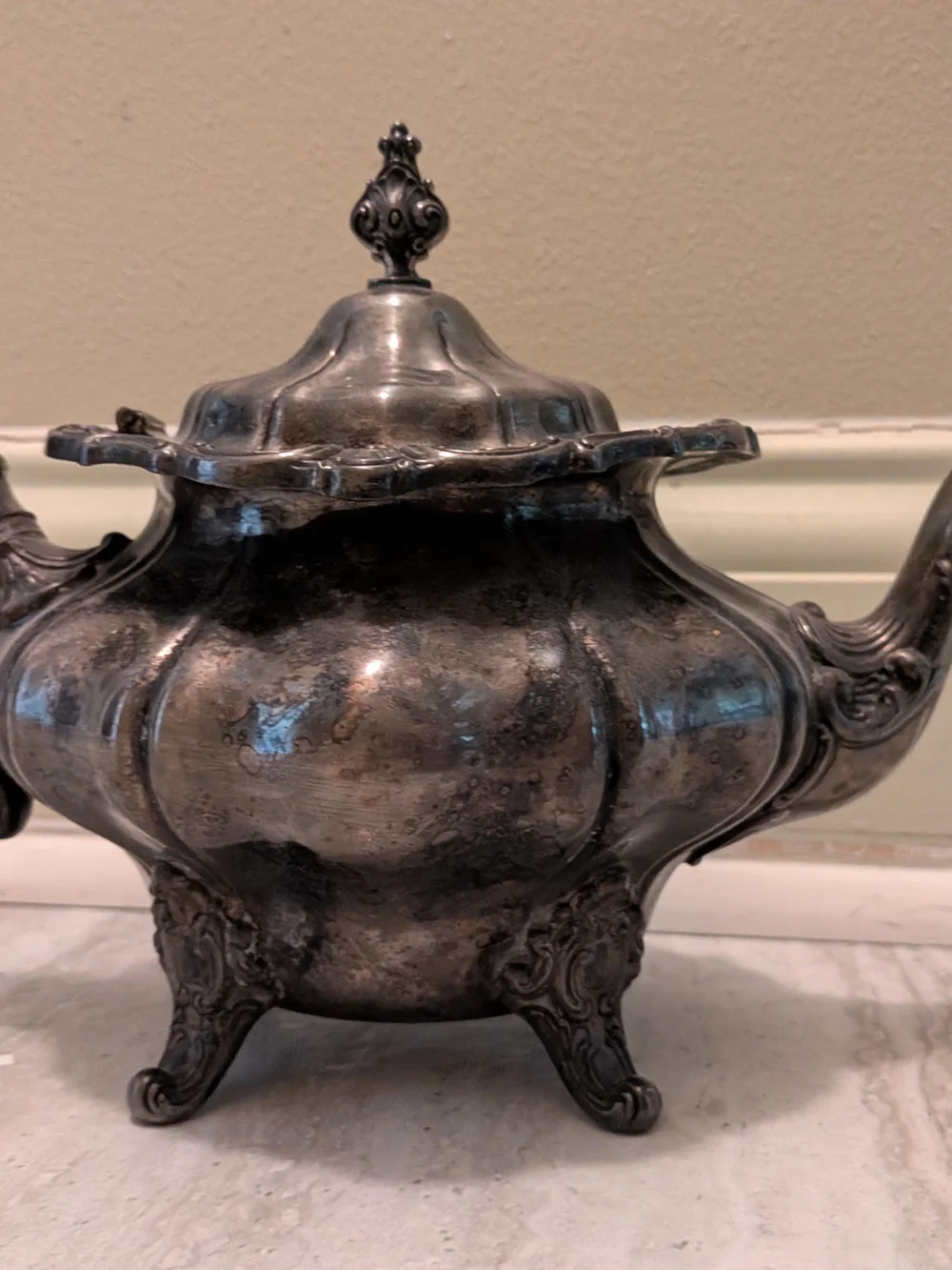 Gorham Silver Strasbourg Tea Pot
